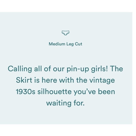 Andie Swimwear The Skirt Bottom Women Sz Small Full Seat Low Leg Cut Modest NEW - Picture 12 of 13